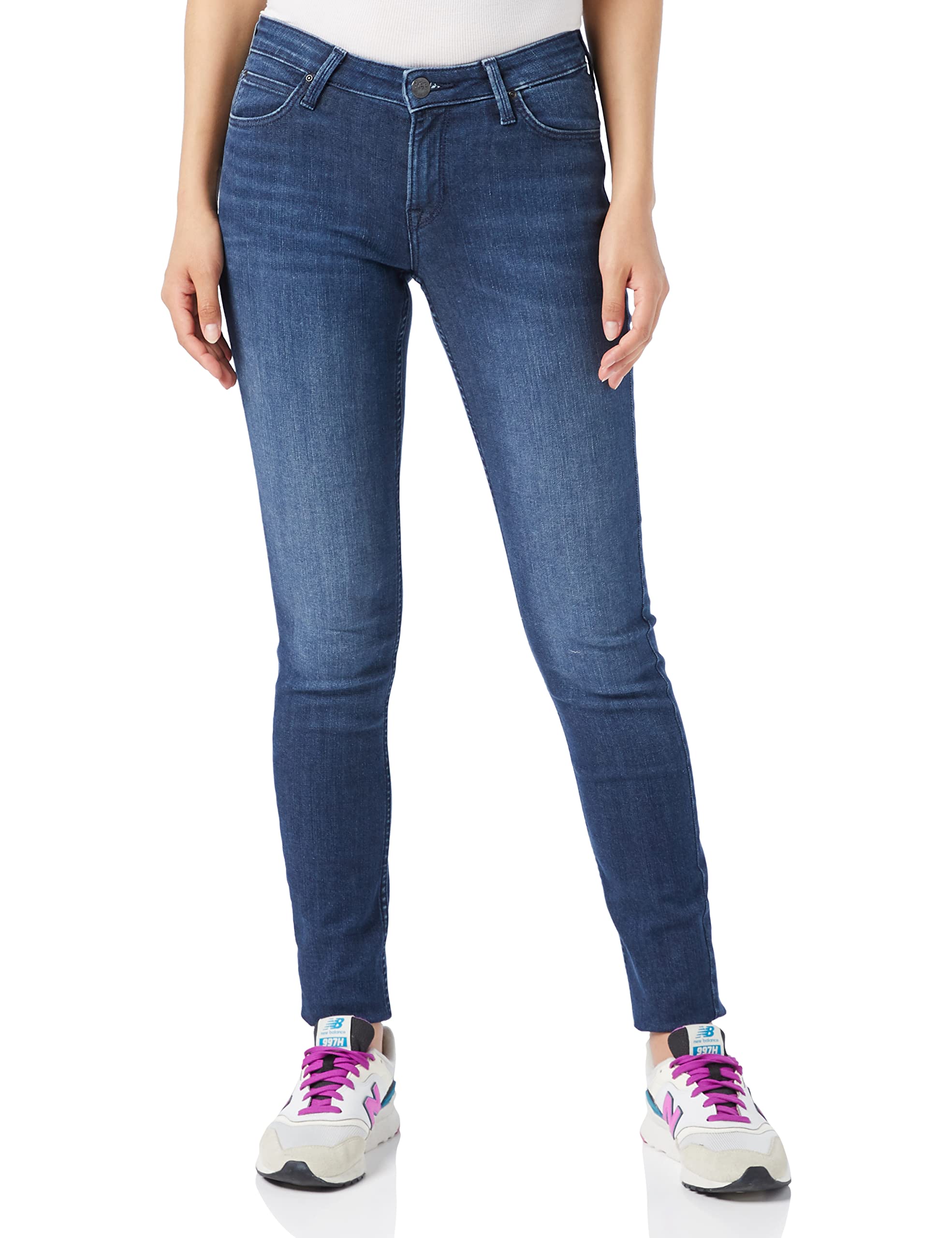 Lee Women's Scarlett Skinny Jeans, Blue (Dark Ely Jd), 26W 31L UK