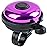 Xthuge Classic Bike Bell, Aluminum Bicycle Bell, Loud Crisp Clear Sound Bicycle Bike Bell for Adults Kids(Purple-Right Hand Use)