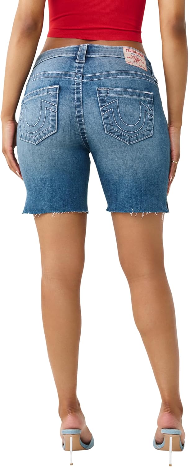 True Religion Women's Miya Mr Bermuda Short