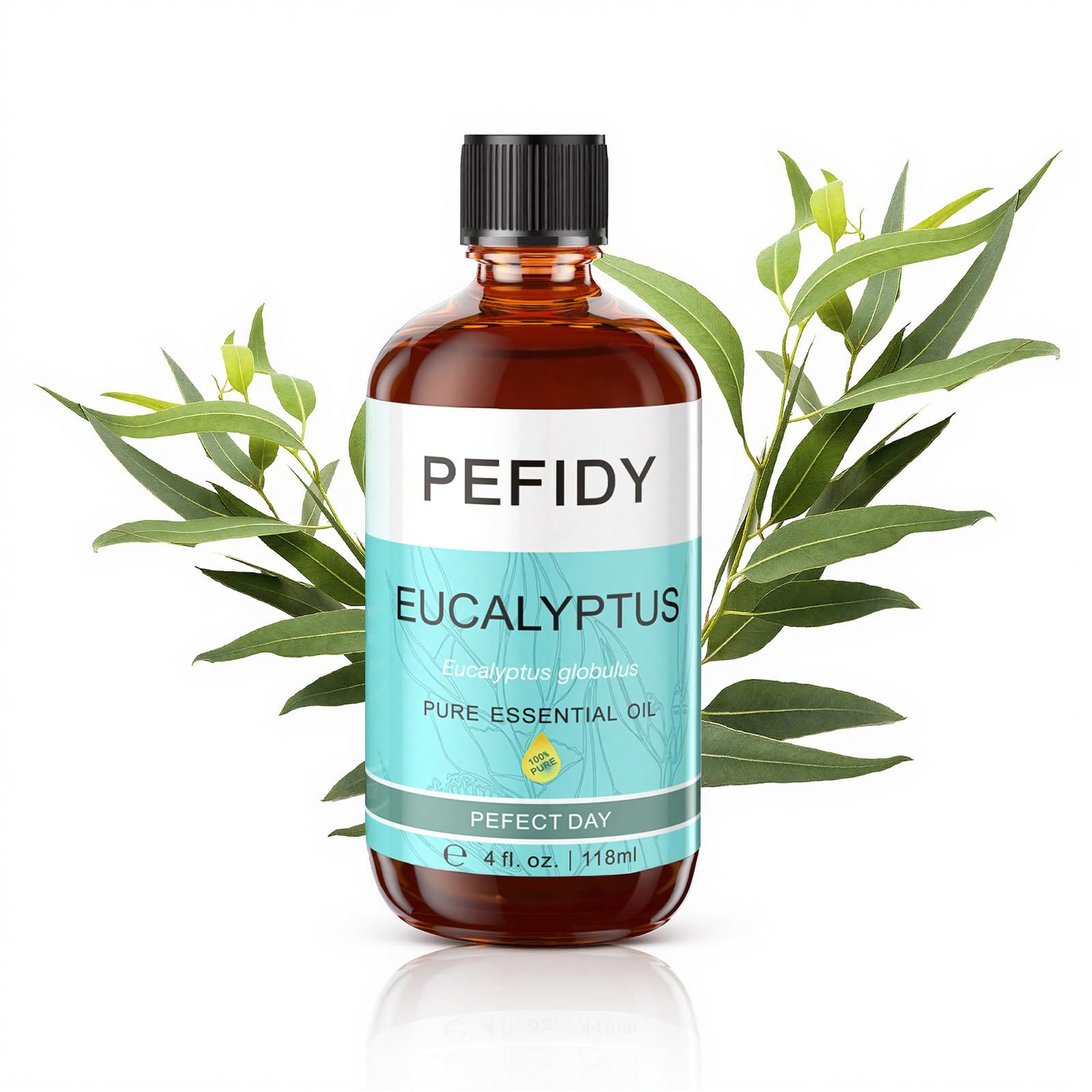 olio essenziale eucalipto 118ml - 100% naturale- Per Aromaterapia, Massaggi, SPA, Cura della Pelle, Capelli e Unghie, Bagno, Fai da Te