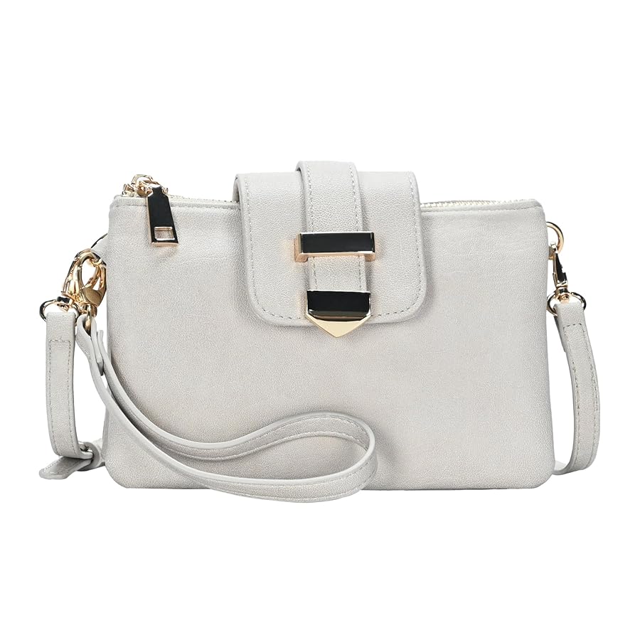 MMS Brands Miztique Dara Convertible Crossbody (Bone MMS Brands Miztique Dara Convertible Crossbody (Bone