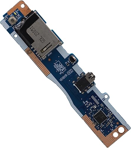 Miniatura 4 de Deal4GO Botón de encendido Audio Lector de tarjetas SD Placa de ES NS-C782 5C50S25046 Reemplazo para Lenovo IdeaPad 3-15IML05 3-15IIL05 3-15IGL05