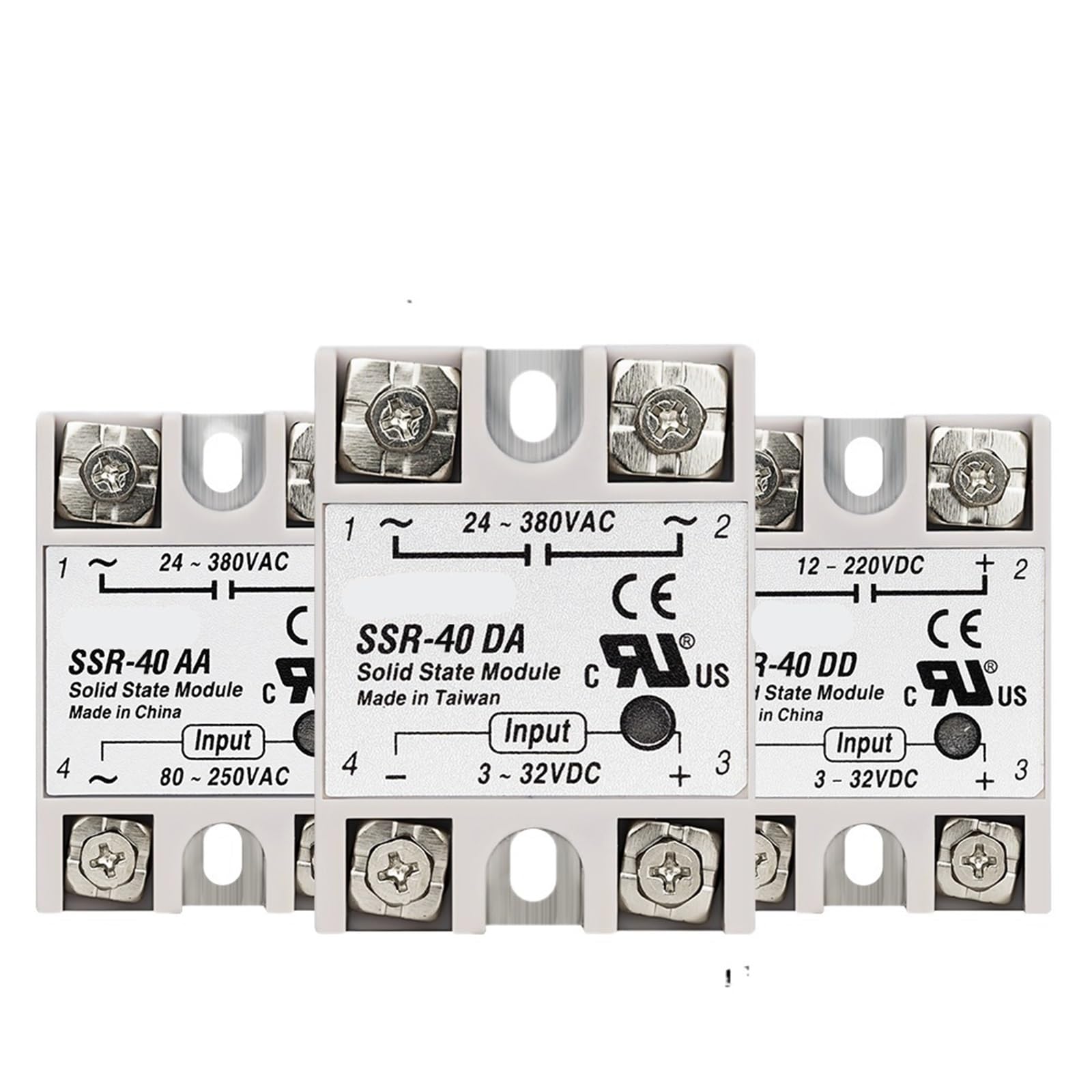 Relais statique SSR-60A DA module de commande DC vers AC pas cher
