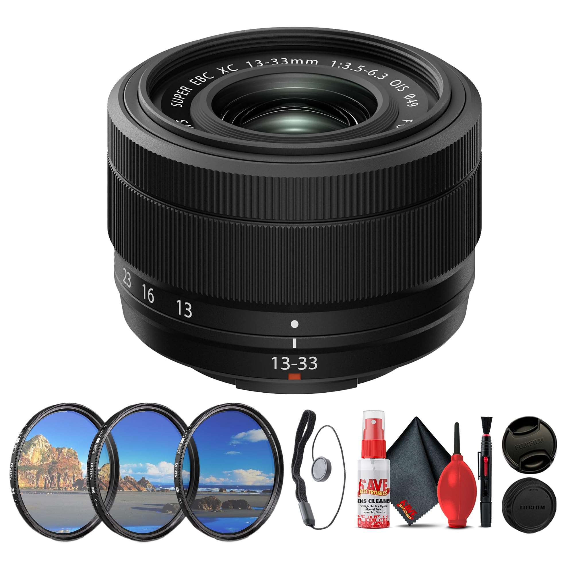 Amazon.com: Fujifilm XC 13-33mm f/3.5-6.3 OIS Lens X Mount APS-C