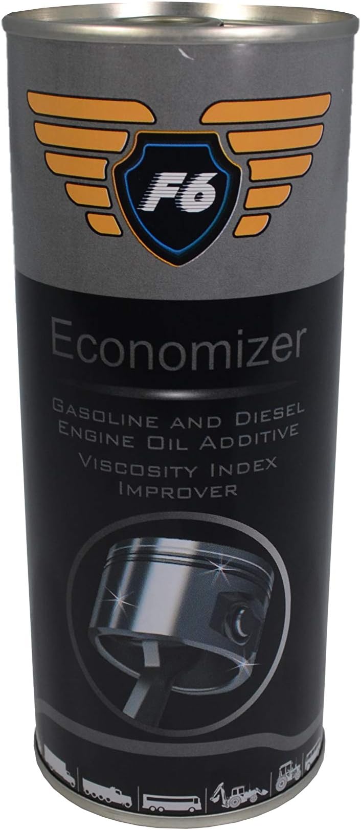 Speedol F6 Economizer - Lubricant Viscosity Index Improver, Gasoline/Diesel/LPG Engine Oil Additive | 14.1 Oz (400 Grams) | Engine Oil Treatment