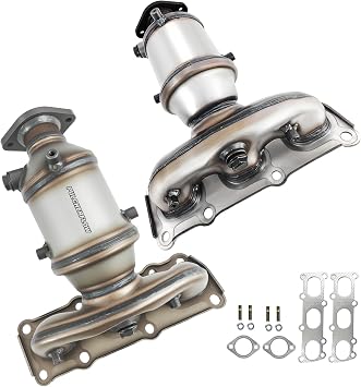 Catalytic Converter Compatible with 2013-2018 Hyundai Santa Fe 3.3L V6, 2014-2019 Kia Sorento 3.3L V6, 2020-2022 Kia Telluride 3.8L V6, AWD Only Catalytic Convertor EPA Compliant