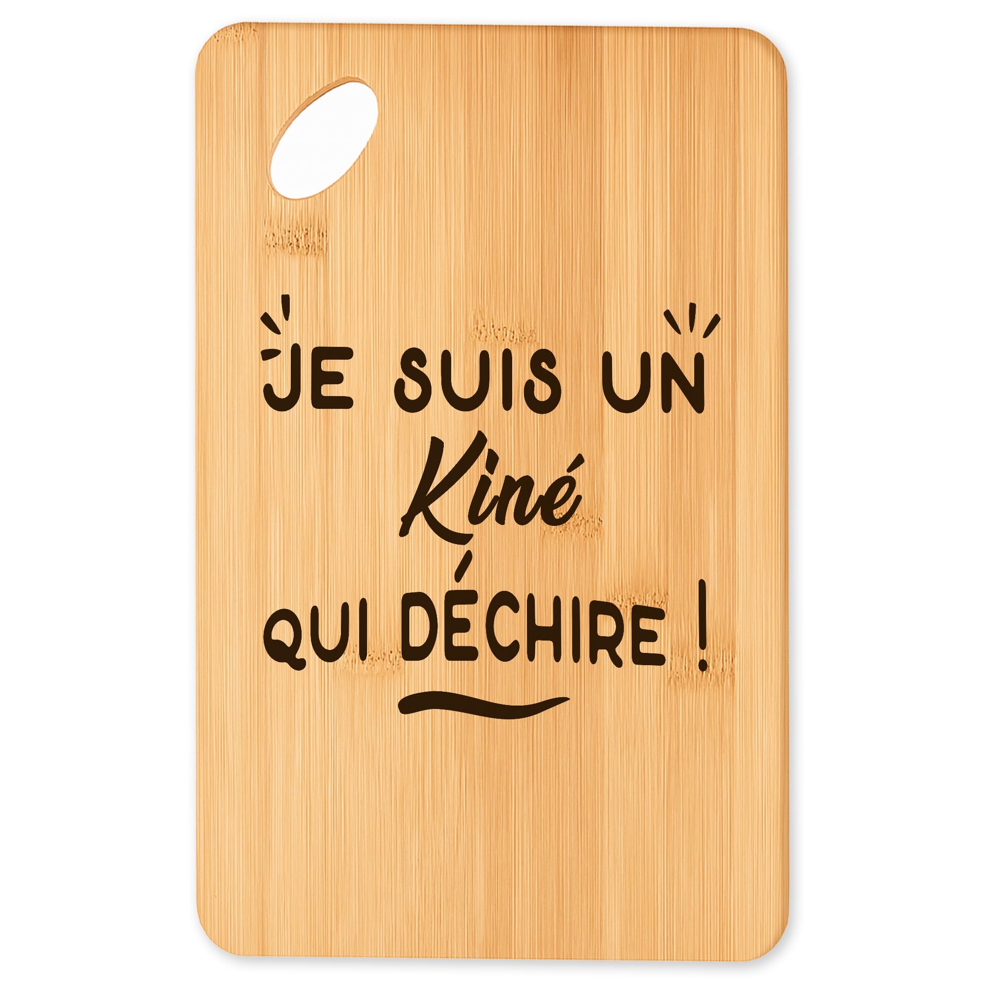 Planche à découper et plateau apéro en bambou le cadeau original idéal pour passionné de cuisine
