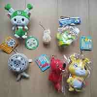 各地のゆるキャラぬいぐるみとキーホルダーセット くま キーホルダー マスコット ぬいぐるみ ベア ボールチェーン : 生活
