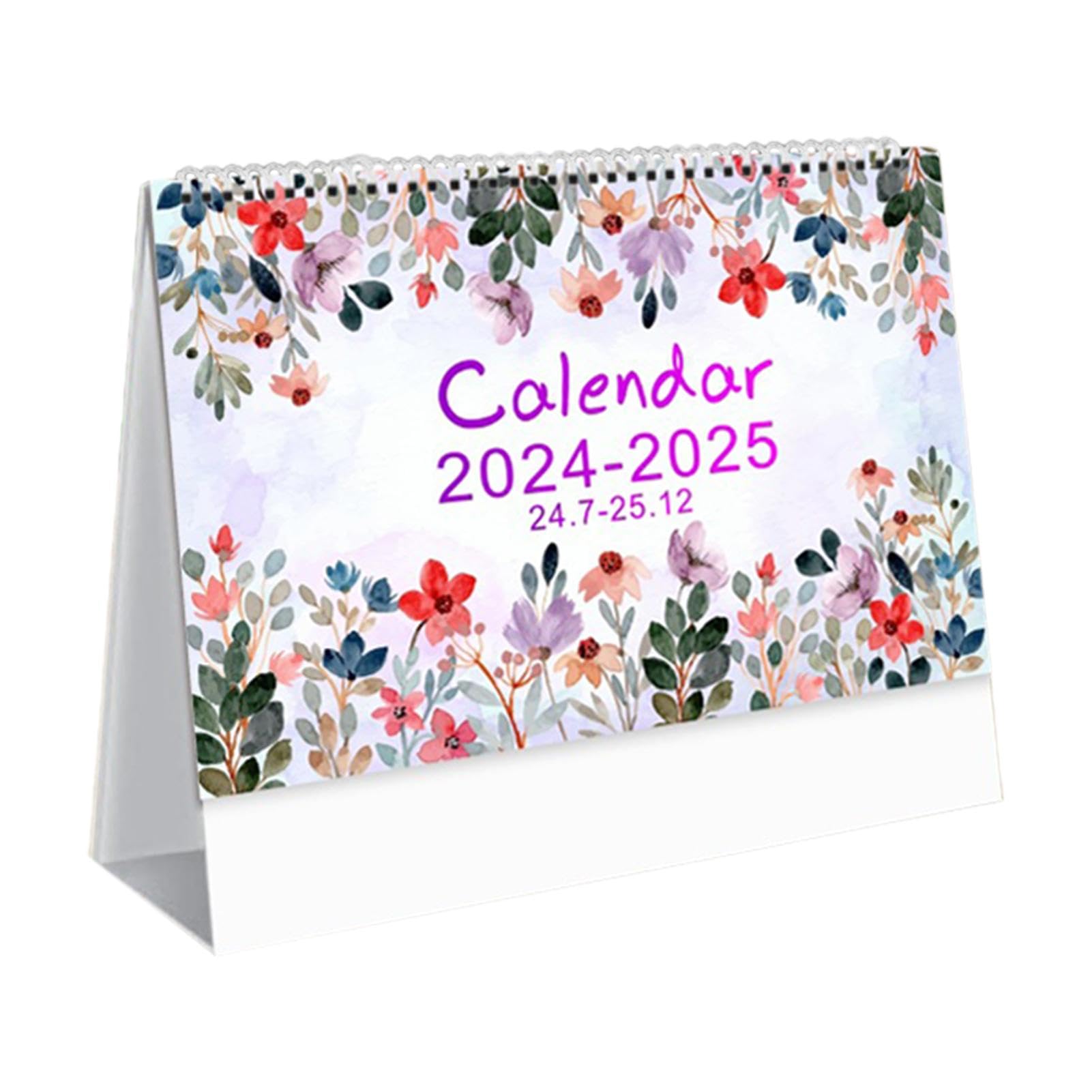 Amazon.co.jp: Joiozcon 卓上カレンダー 2024 年 7 月から 2025 年まで