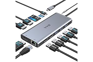 Universal USB-C Docking Station: Ultimate Connectivity for Your Laptop