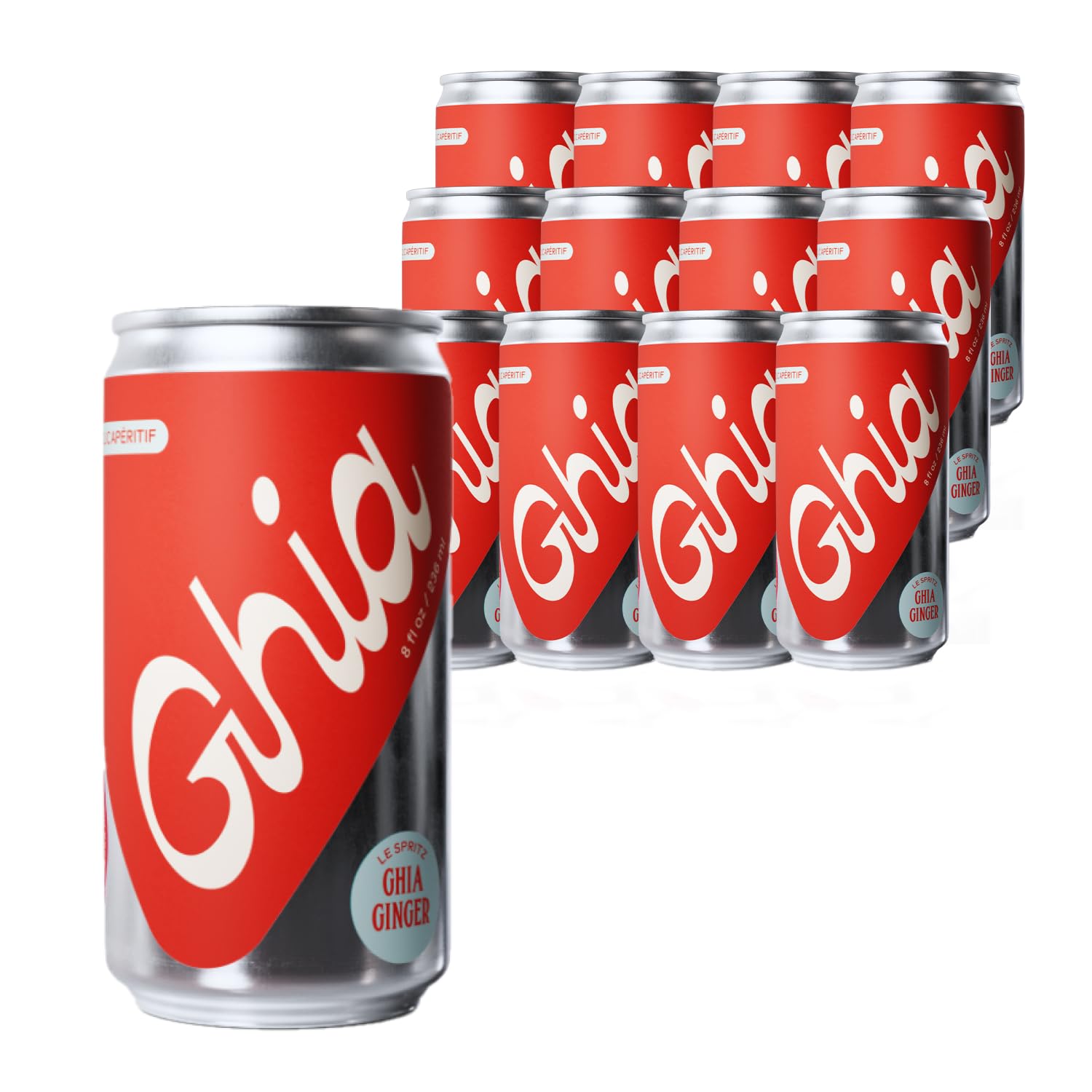コカコーラ Why grow thirsty ラグ 美品 ブランケット h12b Amazon.com: Ghia Non-Alcoholic Le Spritz | Ginger 12-Pack | Canned