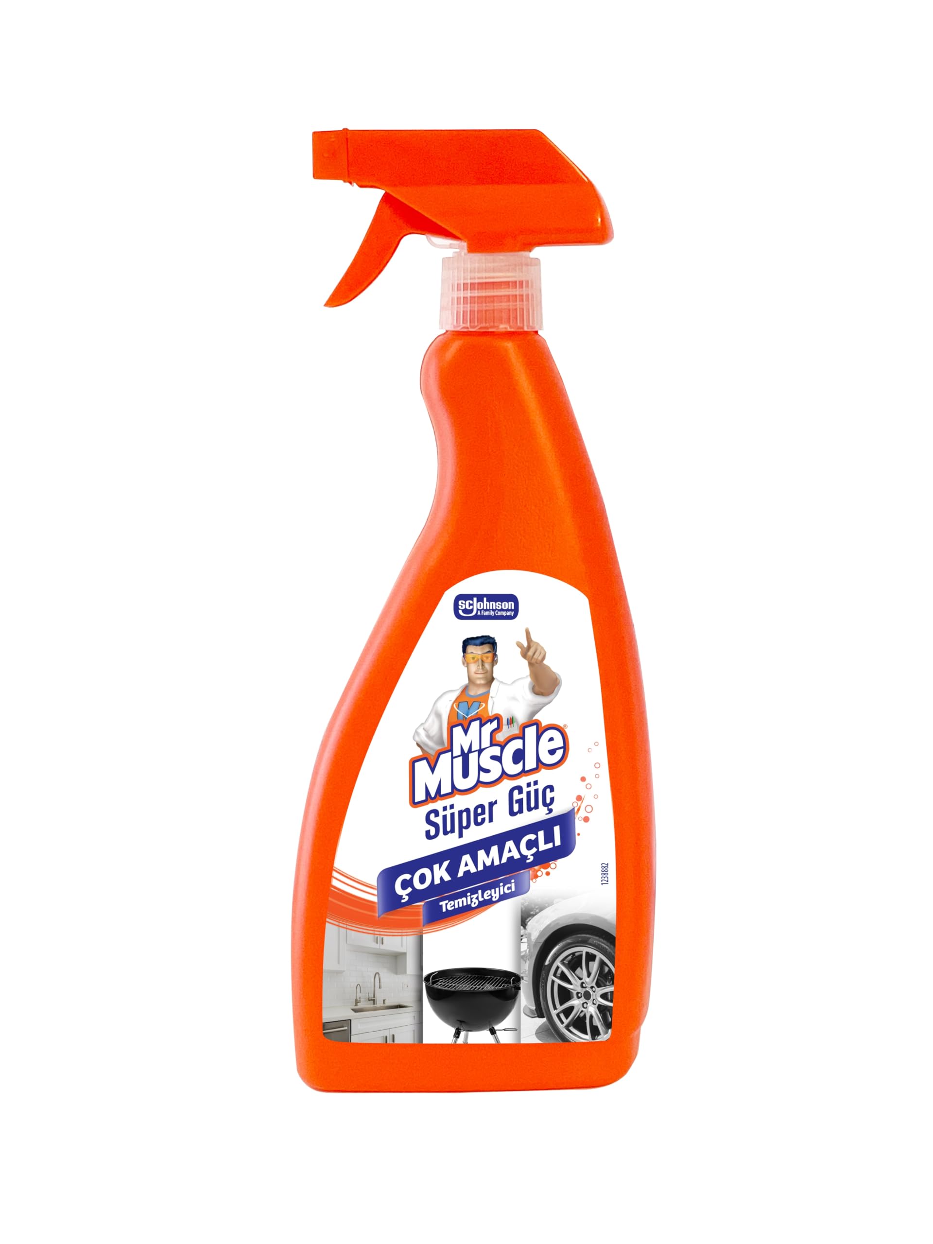 Mr. Muscle Süper Güç, Çok Amaçlı Temizleyici, 750 ml