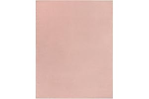 Nourison Essentials: Enduring 8x10 Area Rug in Pink