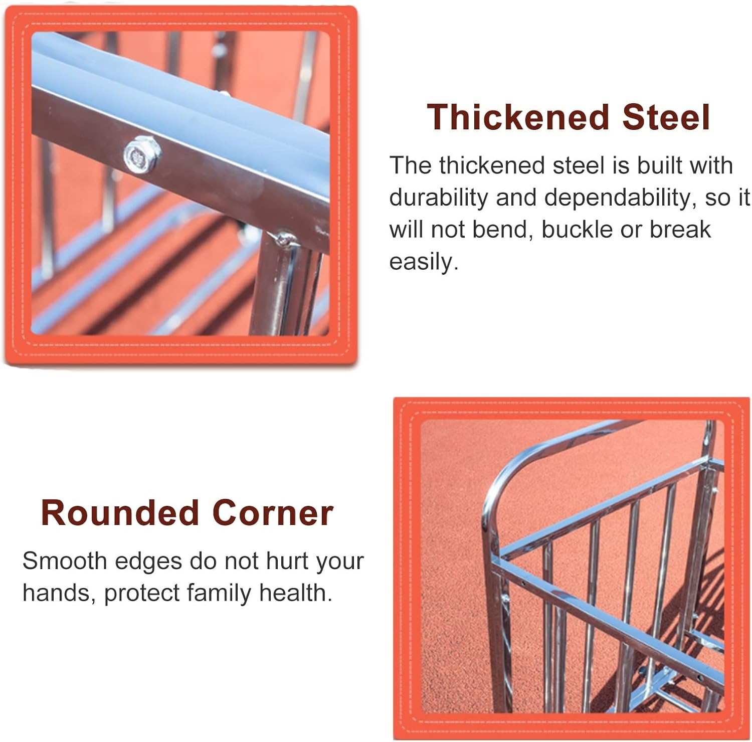 Sports Ball Storage Stand - Rolling Stainless Steel Ball Rack Cart, Large Portable Organizer for Garage & Playground, Durable Sports Equipment Basket