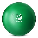 Slim Panda Pilates Ball, 9 Inch Small Exercise Ball, Anti Burst Mini Yoga Ball for Stability, Workout, Barre, Core Strength, Physical Therapy, Balance, Stretching