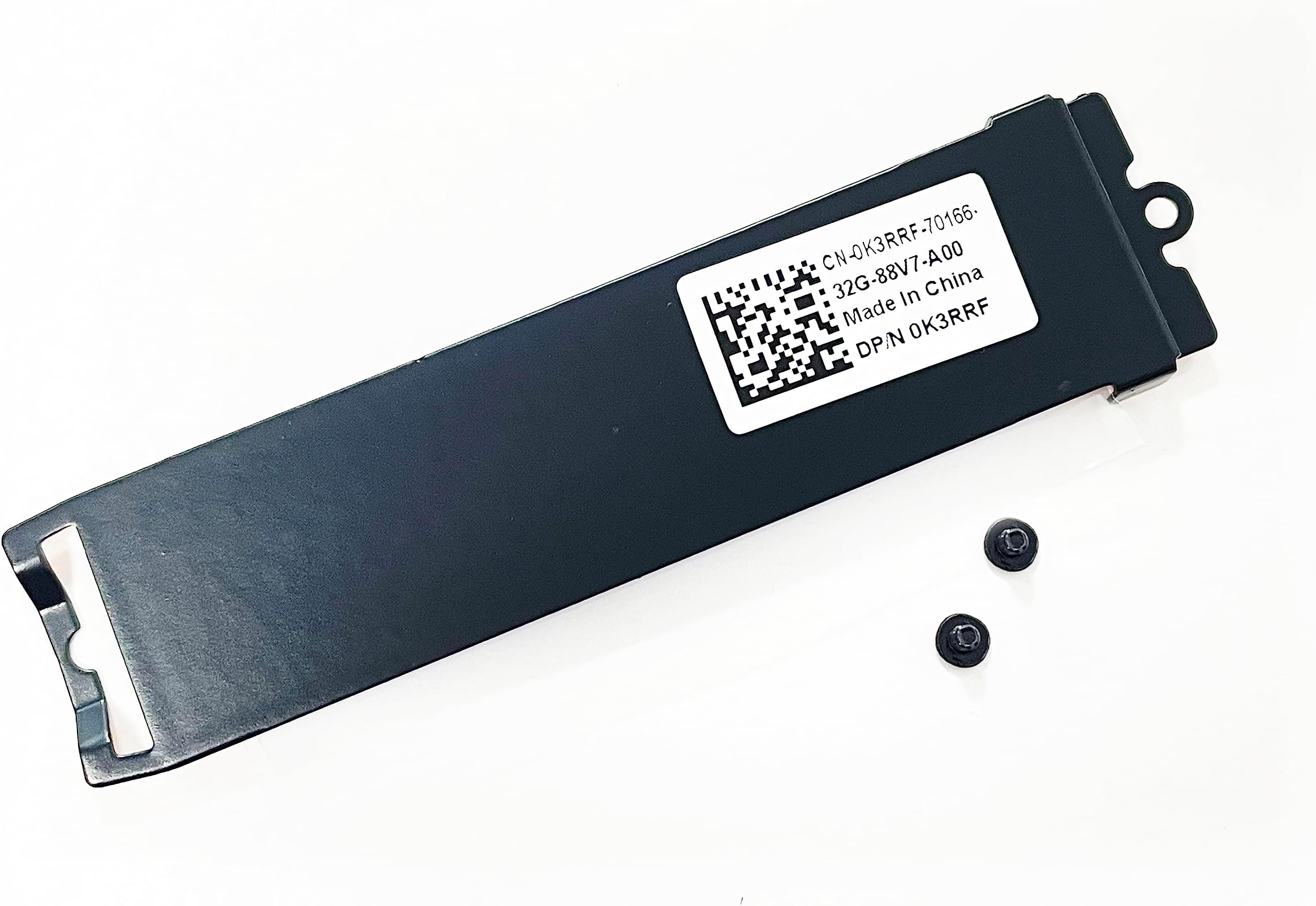 Fleshy Leaf Slot 1 & Slot 2 M.2 2280 SSD Heat Thermal Shield Heatsink Replacement for Dell Alienware M18 R1 M16 R1 2023 Gaming Laptop K3RRF 0K3RRF