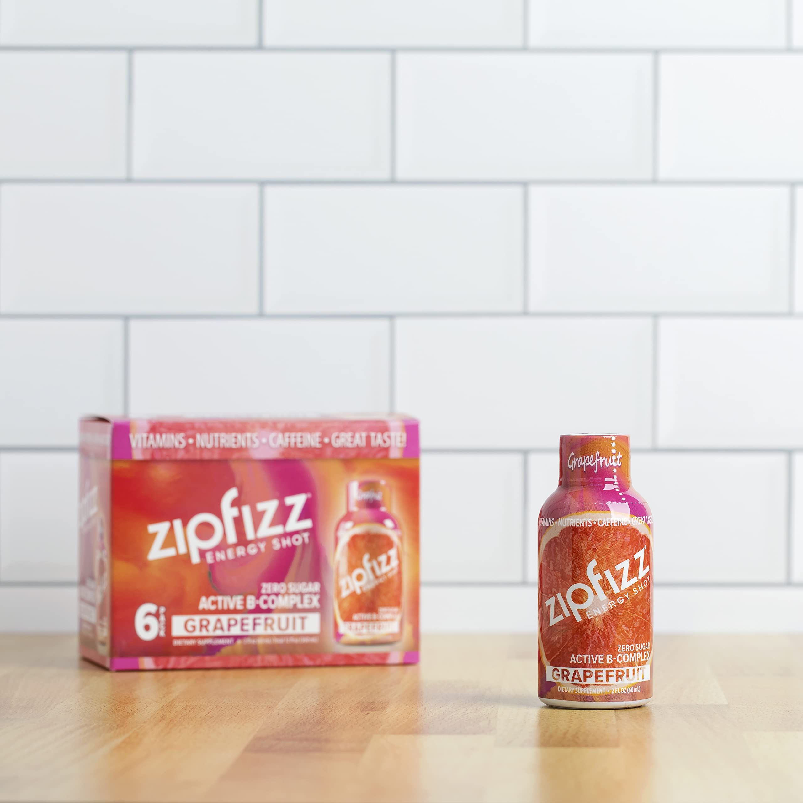 Amazon.com : Zipfizz 2oz Energy Shot - Grapefruit Flavor