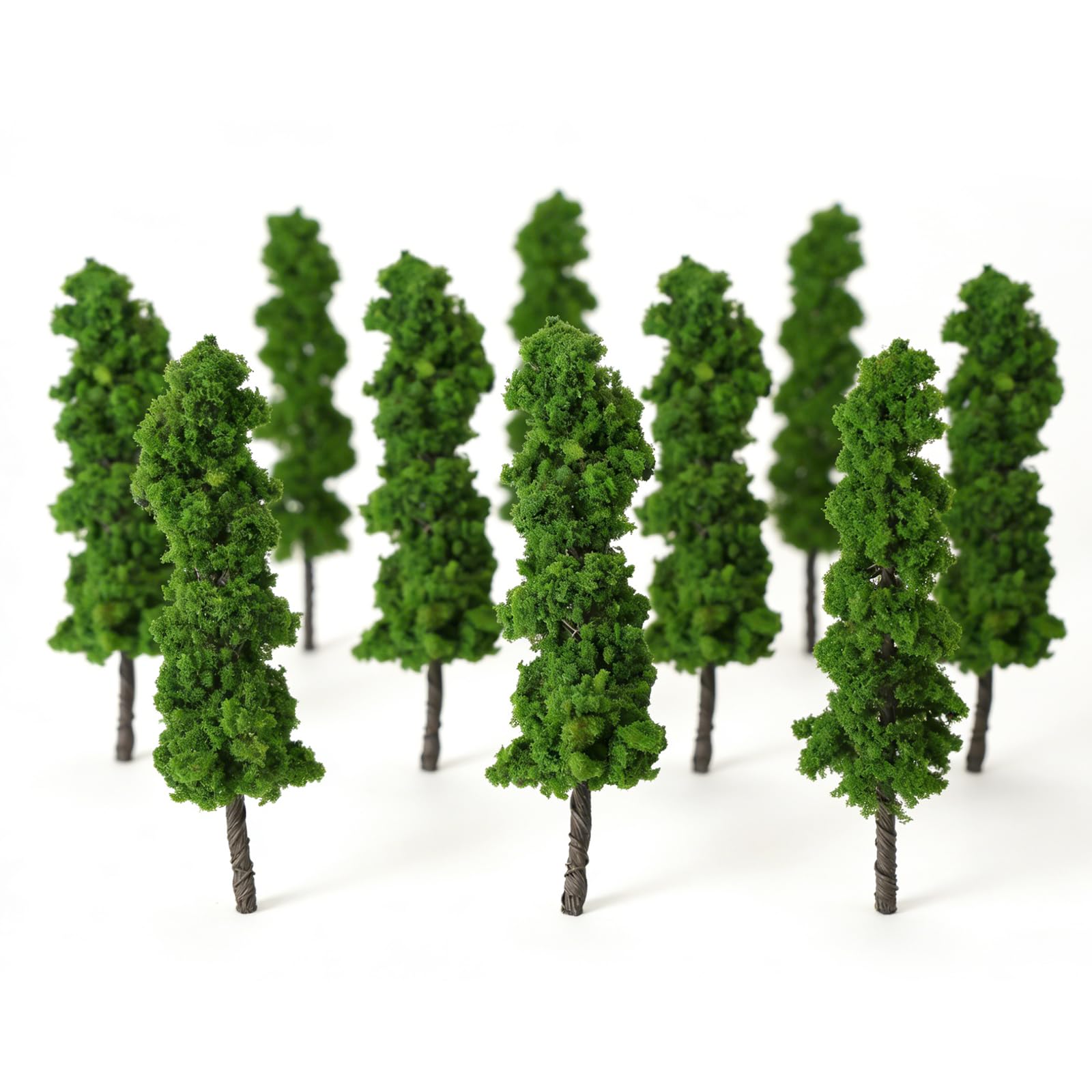 10pcs 11cm Model Trees Architectural Model Tree for Train Railway Scenery Landscape Layout