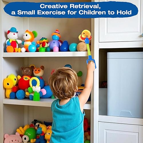 Miniatura 6 de Tbest Juguete agarrador de mano, juguete de agarre de garra para niños, robot flexible para recoger y agarrar fácilmente, recogedor de basura y