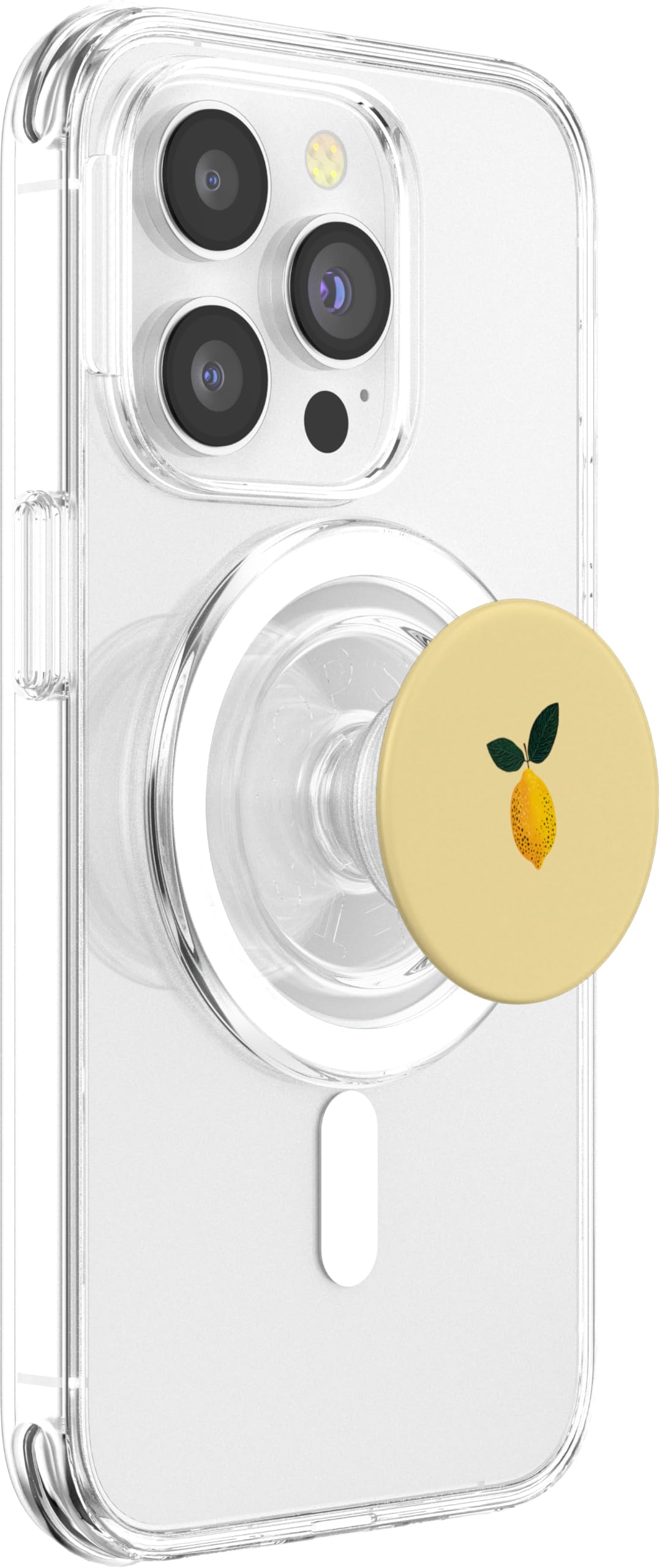 Jaune - Citron d'été pour l'été PopSockets PopGrip pour MagSafe