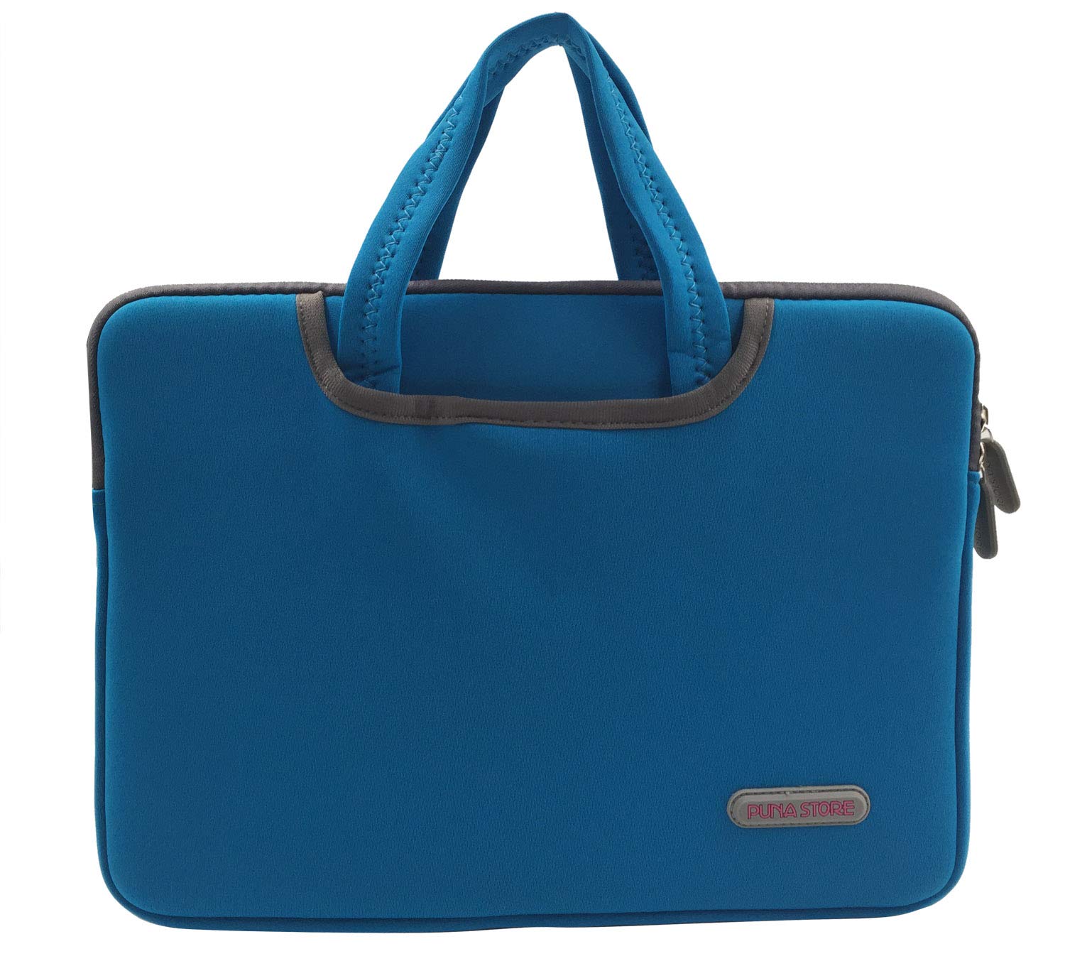 Puna Store Canvas Laptop Sleeve with Handle (14" Blue)