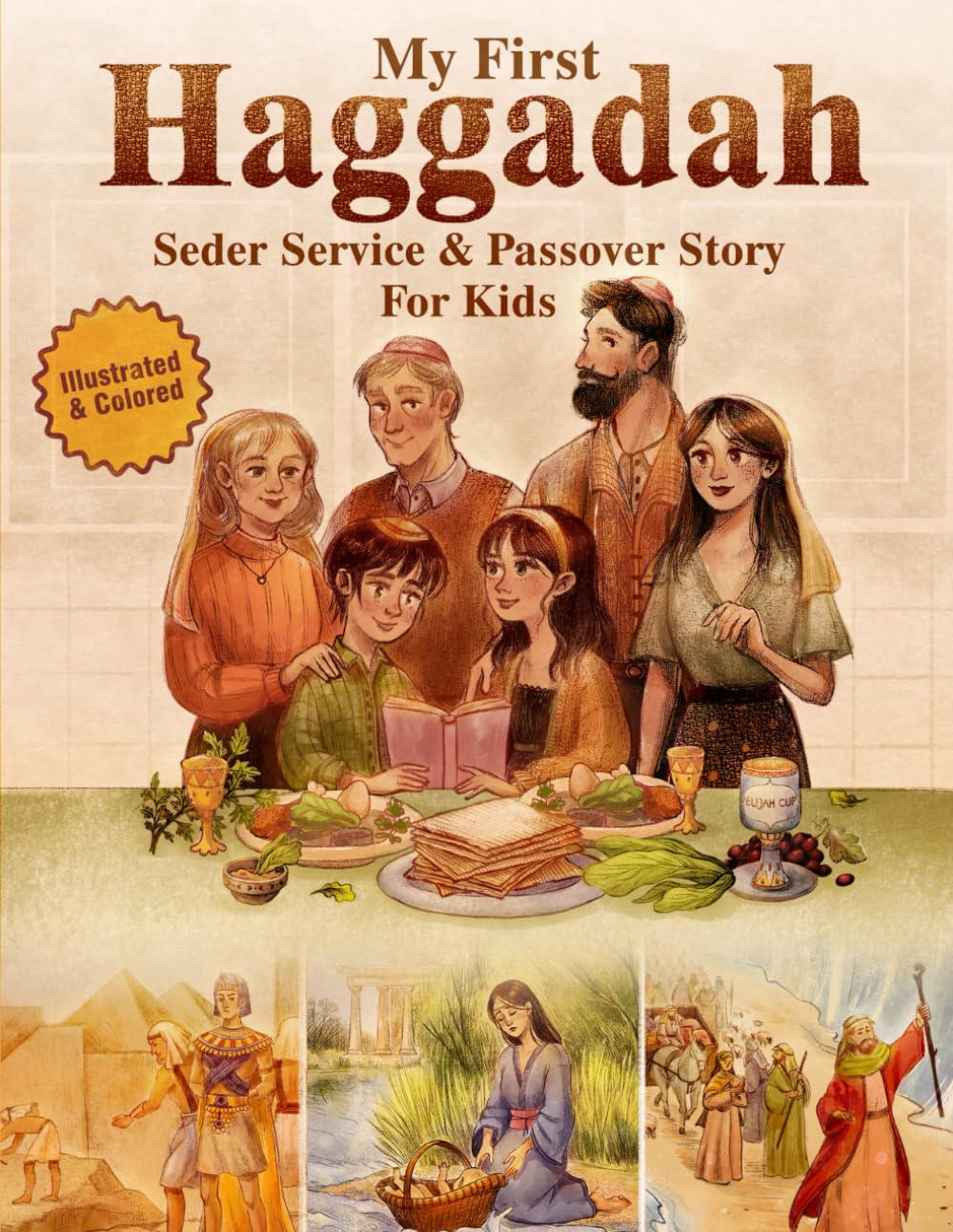 My First Haggadah: Seder Service & Passover Story For Kids