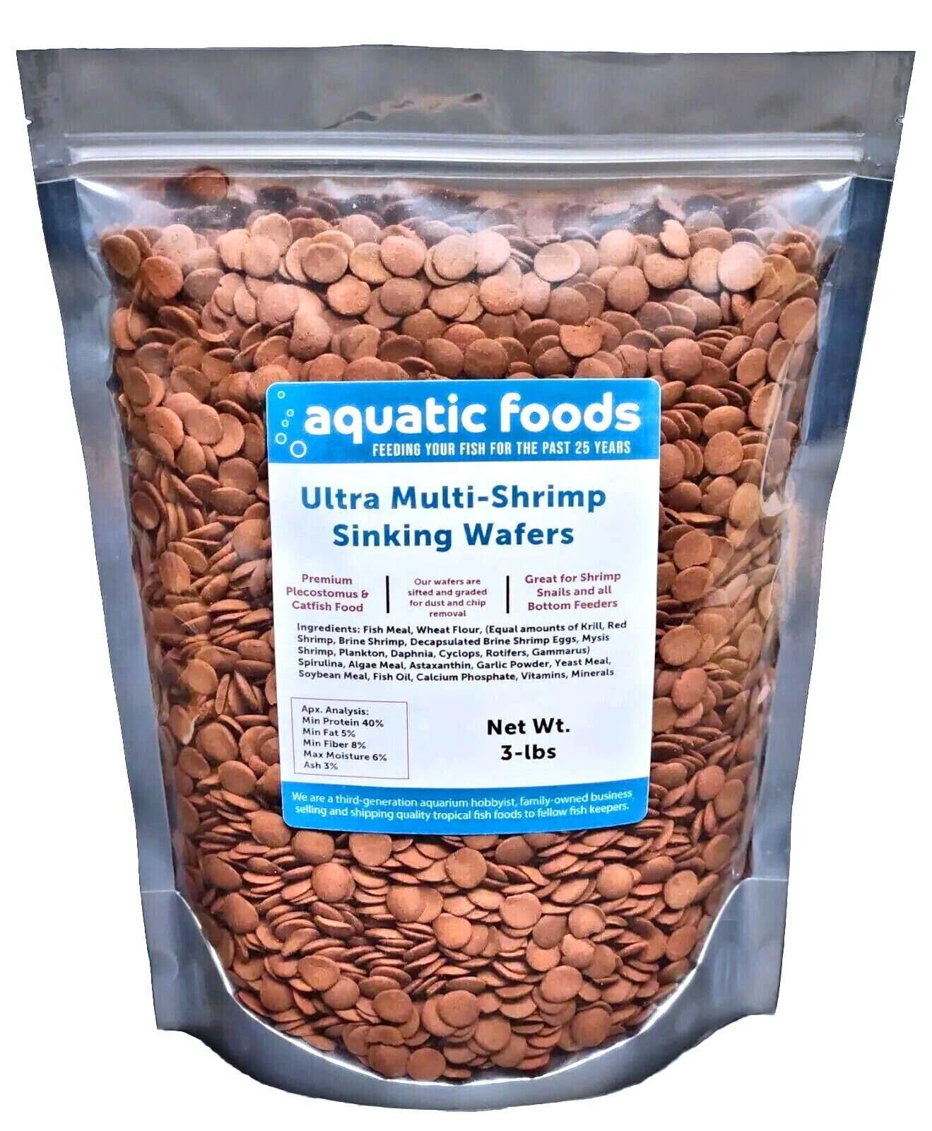 Aquatic Foods Inc. Ultra Multi-Shrimp 12mm - 1/2