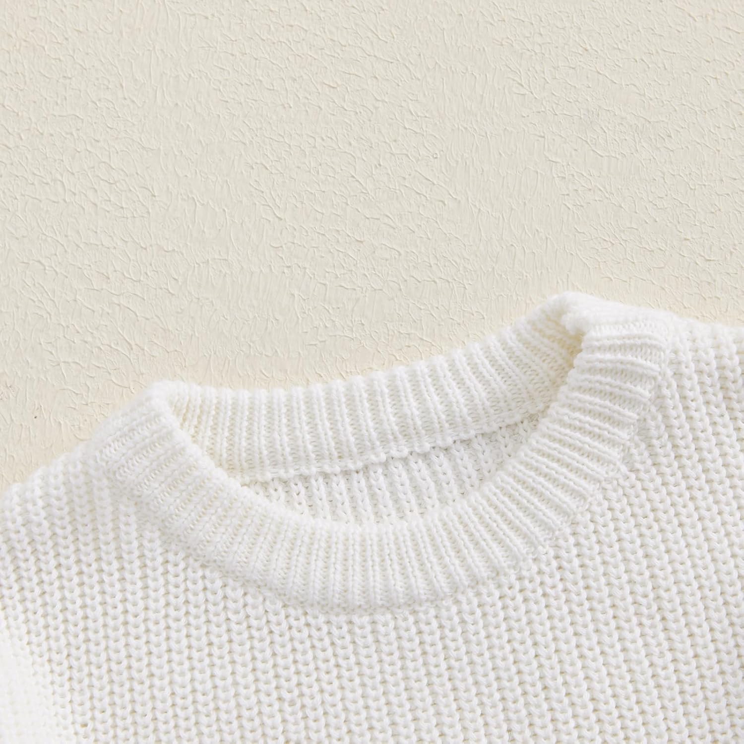 Toddler Kids Fall Winter Outfits Football Rugby Embroidered Sweater Oversized Long Sleeve Knitted Sweatshirt - Image 4