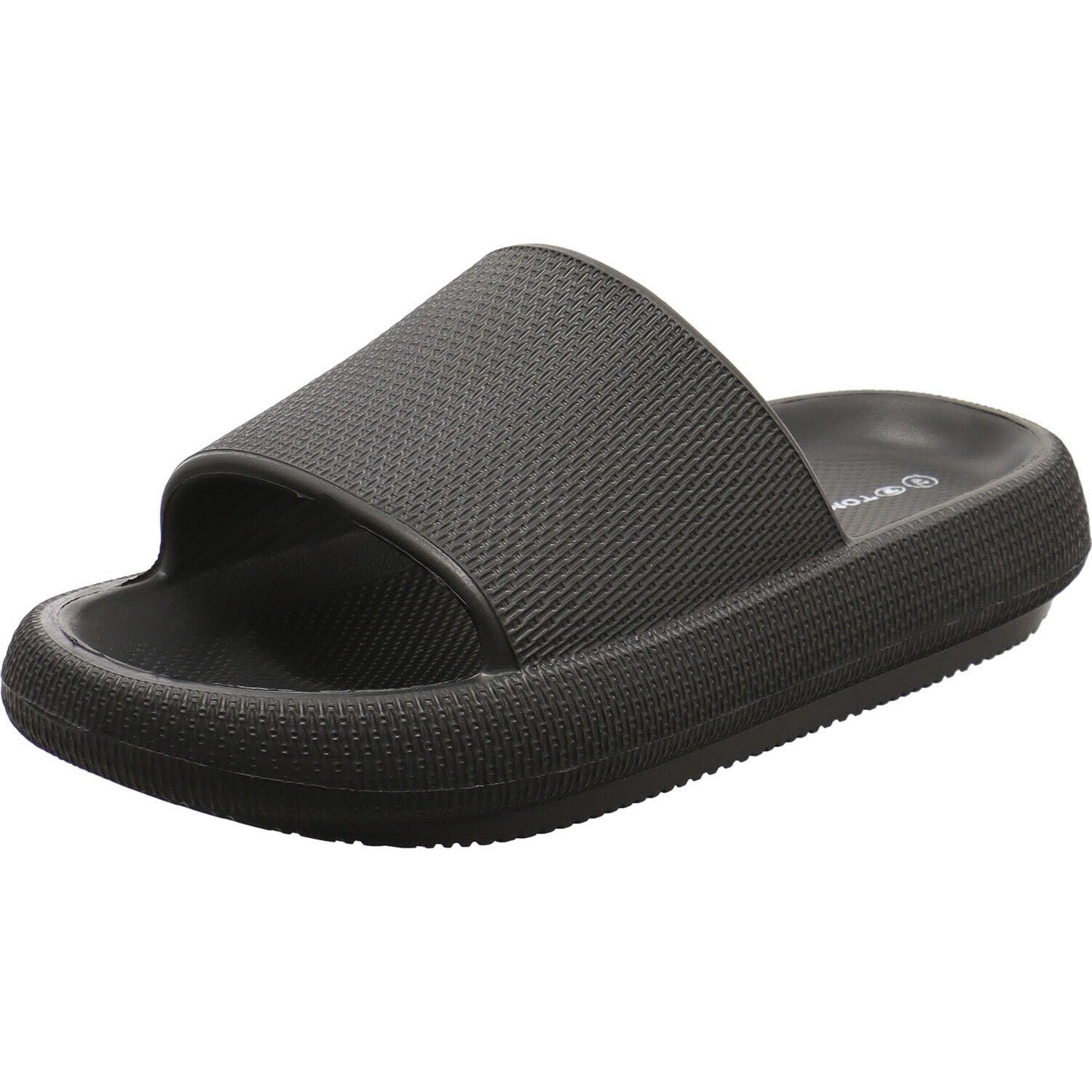 TOM TAILOR Men's 9580210001 Slide Sandal, Black, 7.5 UK