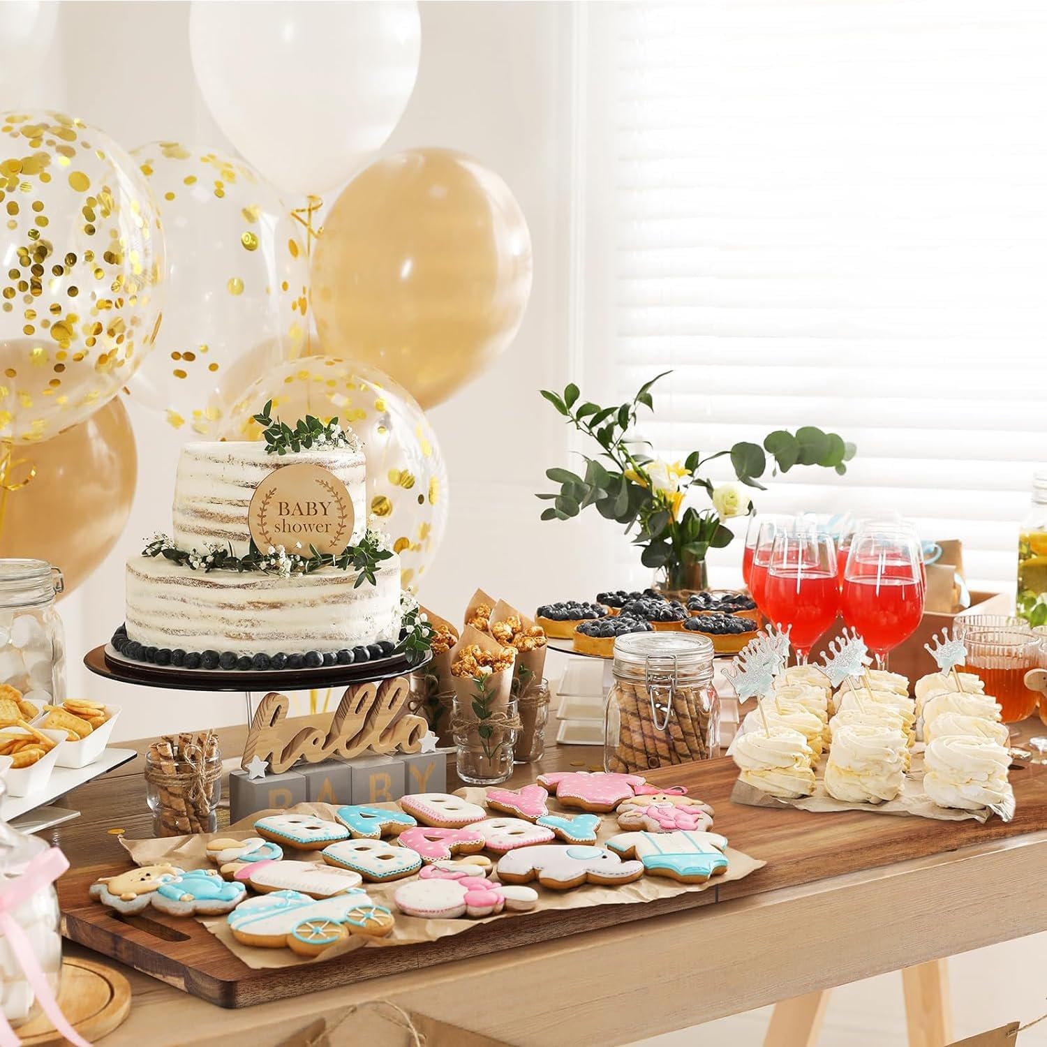 Acacia Wood Charcuterie Board, Large 33x12 Inch Foldable Serving Tray with Handles,Cheese Board & Appetizer Platter for Travel, Party, Wedding Gift (Foldable-Large)