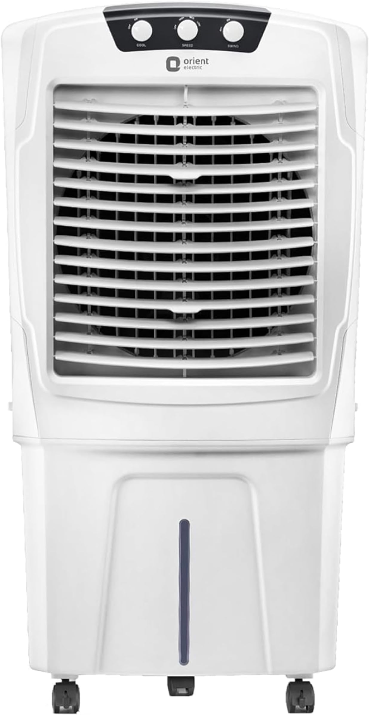 Aerostorm 92 L Desert Air Cooler For Home | Densenest Honeycomb Pads | Inverter Compatible | High Air Delivery, Auto-Fill Technology | 1 Year Warranty by Orient | White