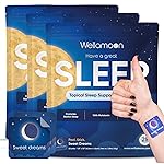 Wellamoon Original Sleep Patches for Adults Extra Strength | Sleep Patch with Melatonin & Valerian | Skin-Friendly & Cruelty-Free | Long-Lasting Night Comfort for Men & Women | Pack of 3 x 28 Patches