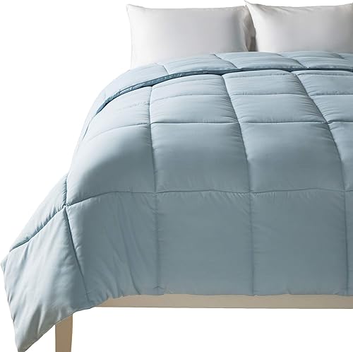 Cheer Collection Edredón de plumón alternativo hipoalergénico para todas las estaciones, tamaño individual (68 x 88 pulgadas)