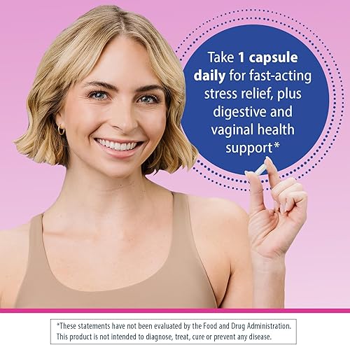 Miniatura 5 de Florastor Probióticos para mujeres, digerir y desestresar, probióticos para la salud digestiva, probióticos vaginales y L-teanina para el bienestar