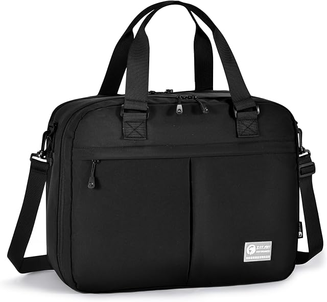 BAGZY Sac à bagages pour avions Transat Sac à bagage léger pour les sports de nuit de week-end Gym Femmes imperméable 17x13x6 Sous le siège porter sur les sacs hommes