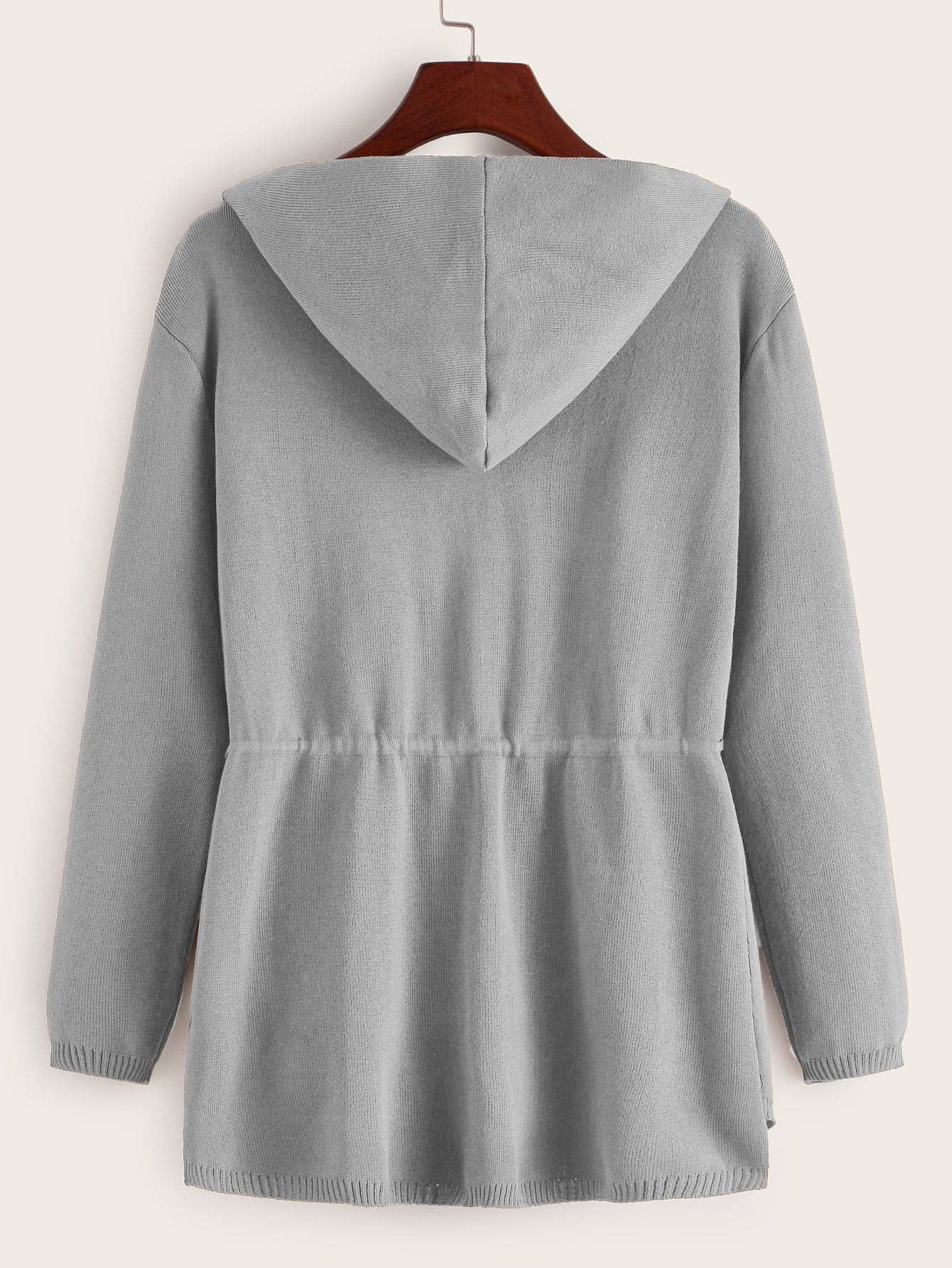 CVIZ Winter Fashion Cardigan Ladies Dual Pockets Drawstring Waist Hooded  Cardigan Comfortable Novelty Leisure Special Fashionabl (Color : Brown,  Size : X-Large) : Amazon.ca: Clothing, Shoes \u0026 Accessories