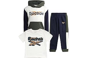 Cozy Fleece Sweatsuit, Perfect for Active Boys (12M to 7)