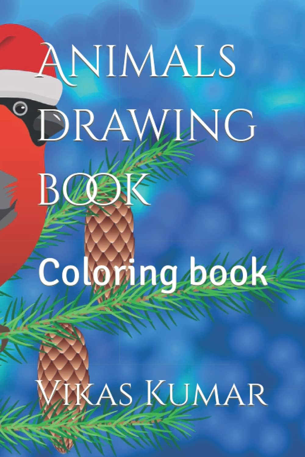 Animals drawing book: Coloring book