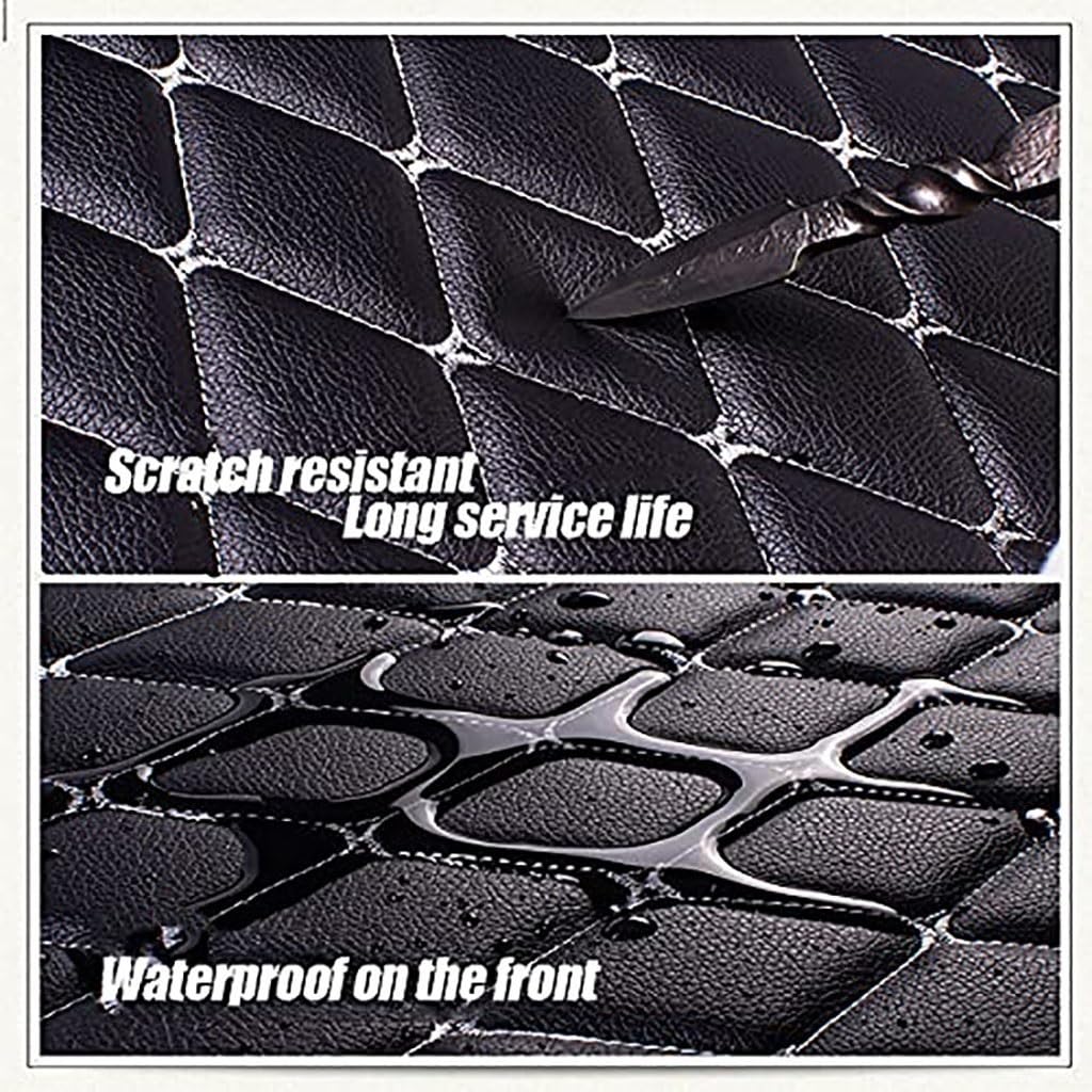 Amazon.com: GZXFEGZDCPH Quilted Faux Leather PVC Leather Fabric