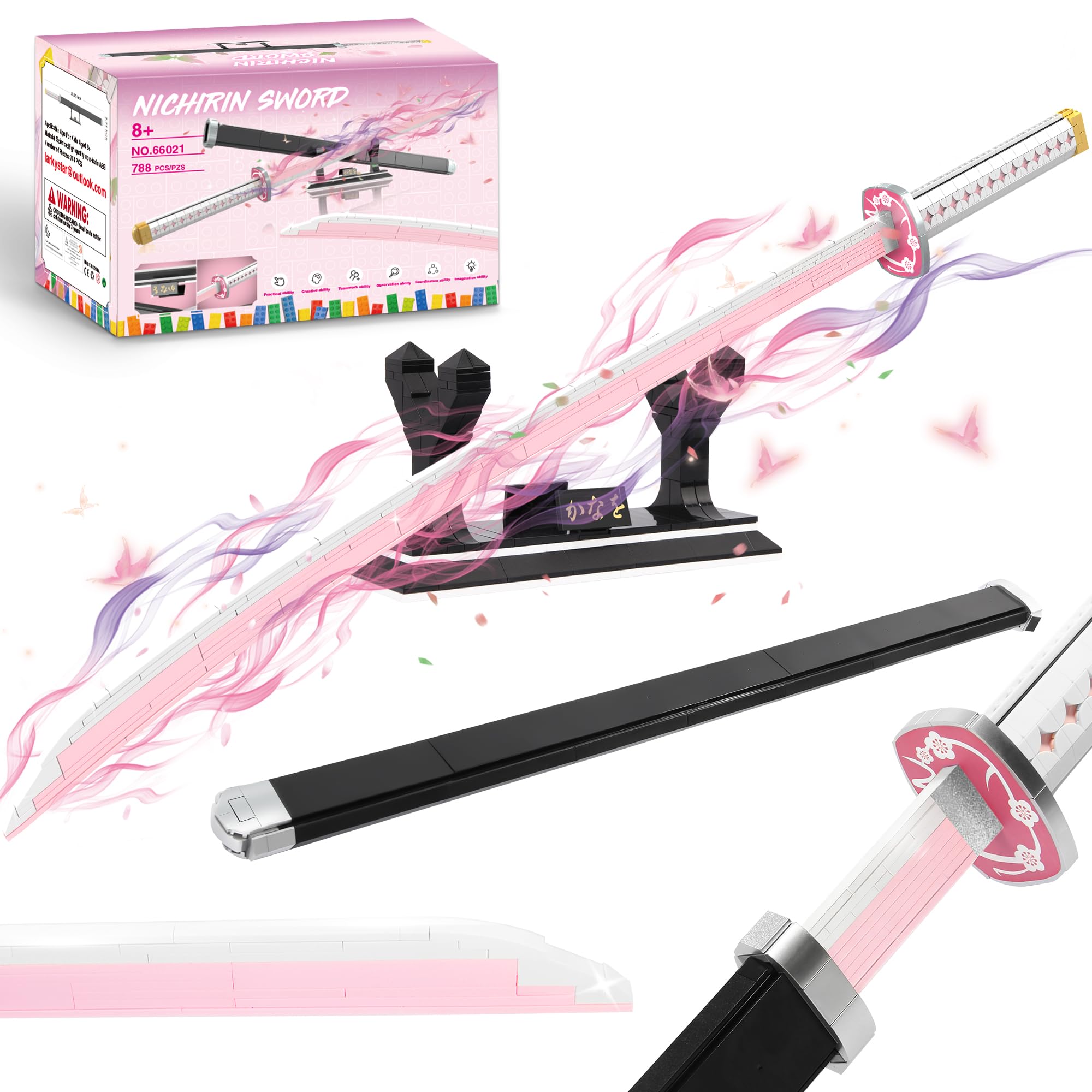 Amazon.com: Jorumo Swords Building Sets for Girl 8-14, 39in