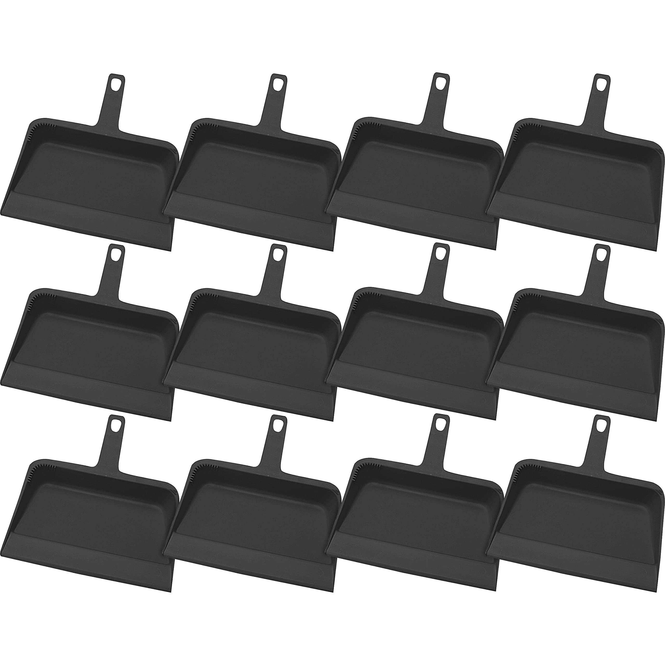 スチールダストパン Amazon.com: Genuine Joe GJO02406 Heavy-Duty Black Plastic Dust Pan
