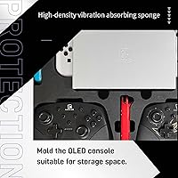 Vista 9 de GAME'NIR Caja de agente especial JUNIOR para Nintendo Switch OLED, Lite, antidisturbios, bloqueable, almacenamiento totalmente equipado, estuche