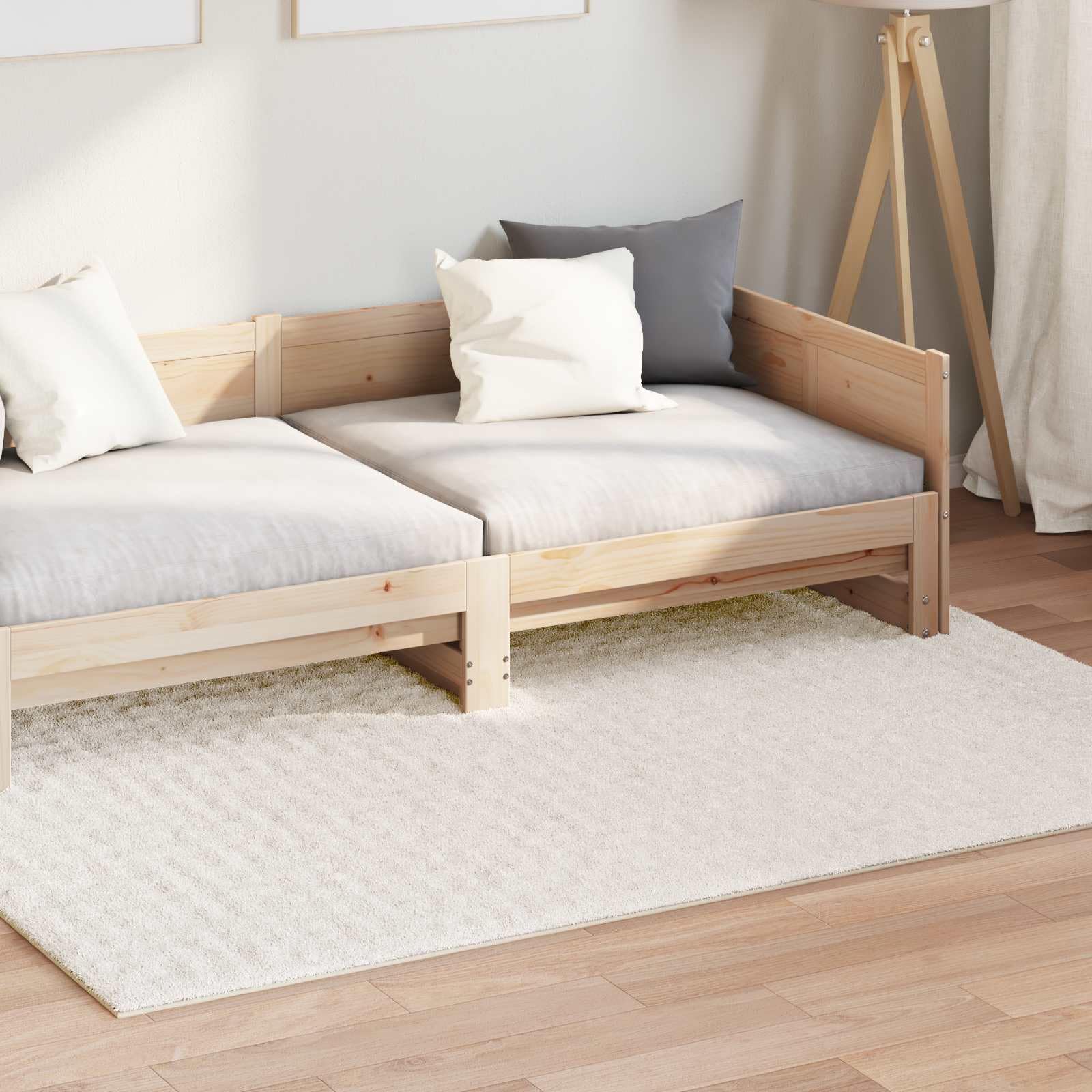 SIROLO - Alfombra para zonas (200 x 140 cm, poliéster, antideslizante, lavable, versátil, para salón, dormitorio, pasillo, fácil de limpiar, insonorizada, adecuada para calefacción por suelo