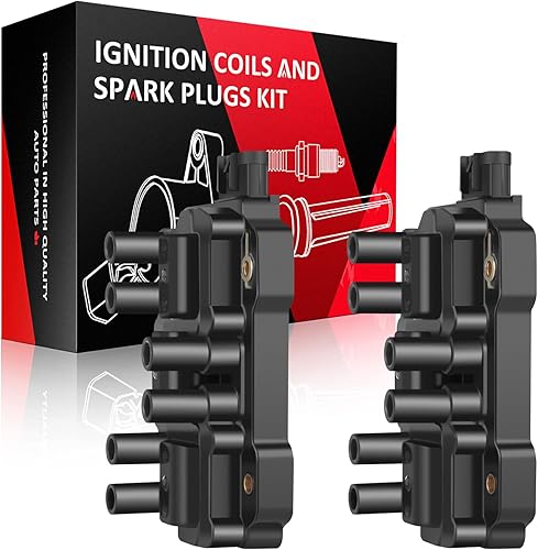 Vista 654 de SCITOO 1 bobinas de encendido con 4 bujías de iridio para Chevrolet 2011-2015 Cruze 1.4L 2016 Cruze Limited 1.4L 2012-2020 Sonic 1.4L 2013-2021 Trax