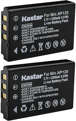 Kastar Paquete de 2 baterías recargables de iones de litio de repuesto para detectores de fugas Fieldpiece RLB2, Fieldpiece SCL2, SRL2, SRL2, SRL2,