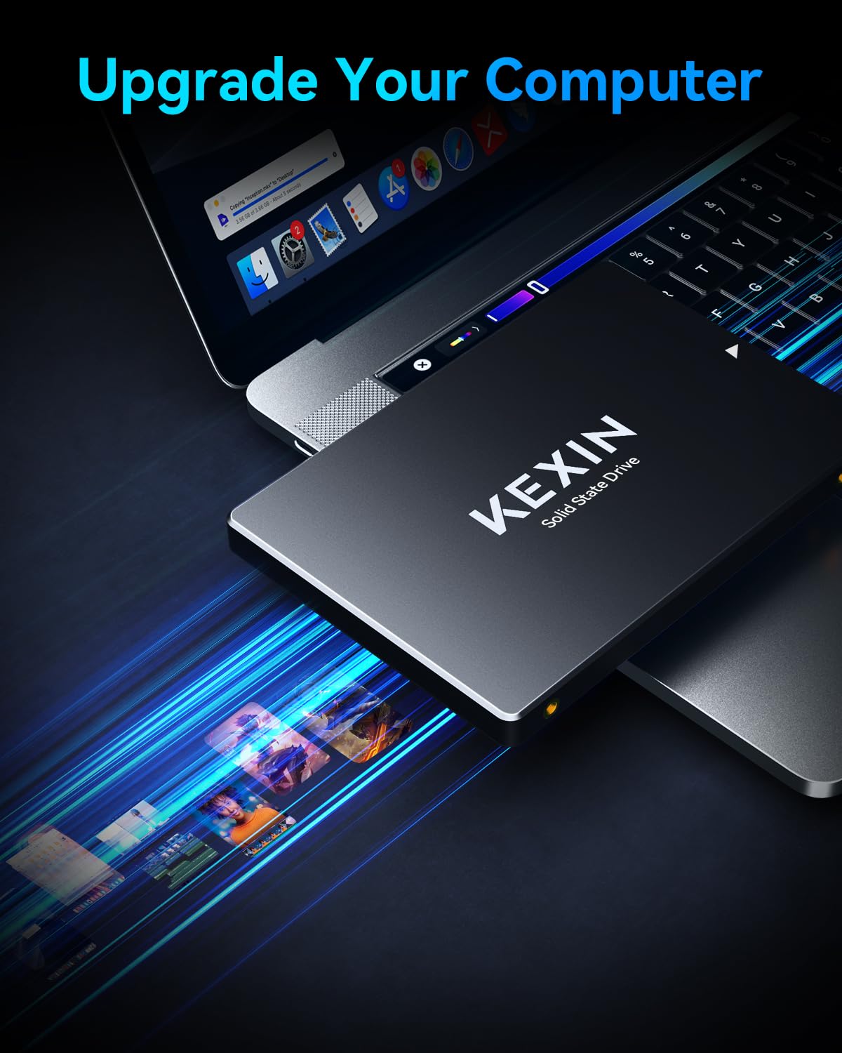 Amazon | KEXIN SSD 1TB 内蔵SSD 2.5インチ SATA III 内蔵ソリッド