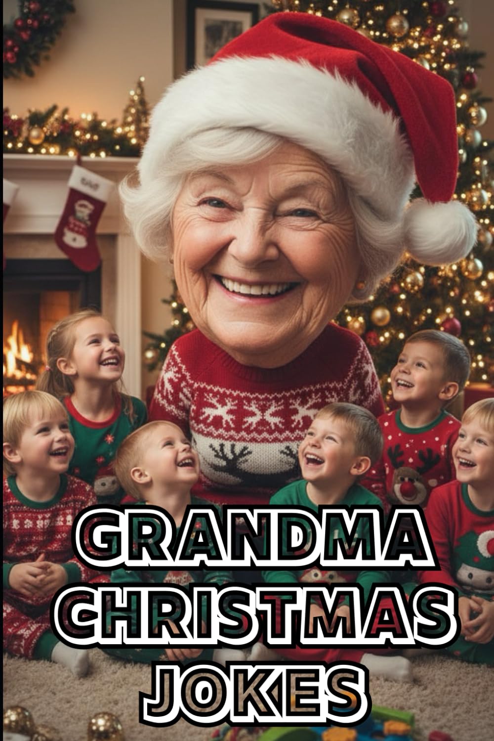 Grandma Christmas Jokes for Kids : Christmas Gifts Jokes Book For Kids 4 To 12 Years: A Silly Christmas Joke Book Full of Grandma Festive Giggles!