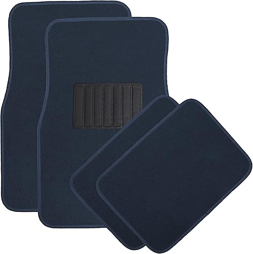 4pc Full Set Heavy Duty "Deluxe Alfombra Piso Esteras, ajuste universal Alfombrilla Para Coche, SUV, Van & Camiones – delantera y trasera, Driver &
