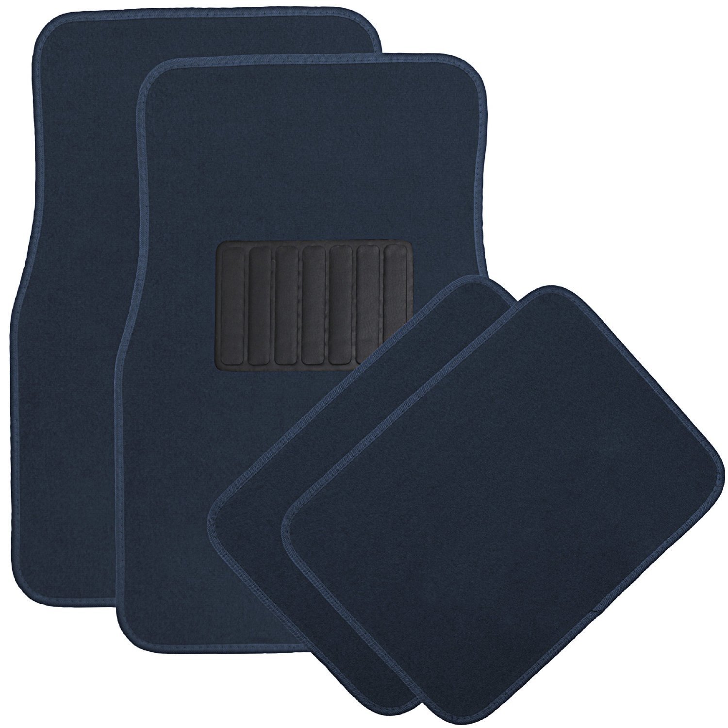 4pc Full Set Heavy Duty DELUXE Carpet Floor Mats Universal Fit Mat for Car SUV Van Trucks -