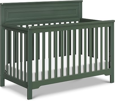 DaVinci Autumn 4-in-1 Convertible Baby Crib, Forest Green